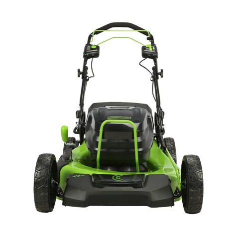 Газонокосилка самоходная, аккумуляторная Greenworks Арт. 2515907UB, 82V, 51 см, бесщеточная, c 1хАКБ 5 Ач АКБ и ЗУ