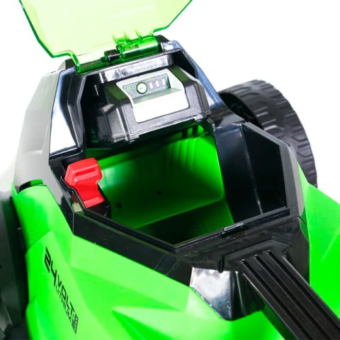 Газонокосилка аккумуляторная Greenworks Арт. 2516107,  24V, 33 см, бесщеточная, без АКБ и ЗУ