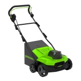 Аэратор-скарификатор аккумуляторный Greenworks Арт. 2517607UB, 40V, бесщеточный, c 1хАКБ 4Ач и ЗУ