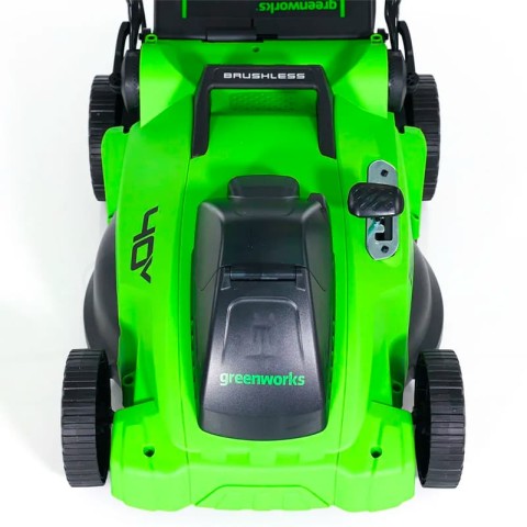 Газонокосилка аккумуляторная Greenworks Арт. 2517907UB, 40V, бесщеточная, 40 см, c 1хАКБ 4Ач и ЗУ