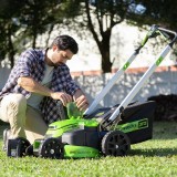 Газонокосилка аккумуляторная Greenworks Арт. 2519107, 60V, 61 см,  самоходная, бесщеточная, без АКБ и ЗУ