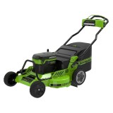 Газонокосилка самоходная аккумуляторная Greenworks Арт. 2519207U3B, 82V, 76см, бесщеточная, с тремя 5 Ач АКБ и двойным ЗУ