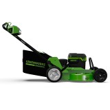 Газонокосилка самоходная аккумуляторная Greenworks Арт. 2519207U38, 82V, 76см, бесщеточная, с тремя 8 Ач АКБ и двойным ЗУ