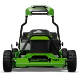 Газонокосилка самоходная аккумуляторная Greenworks Арт. 2519207U3B, 82V, 76см, бесщеточная, с тремя 5 Ач АКБ и двойным ЗУ