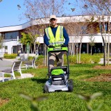 Газонокосилка аккумуляторная Greenworks Арт. 2519407, 82V, 56см, с алюминиевой декой, самоходная, бесщеточная, без АКБ и ЗУ