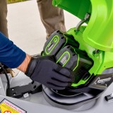 Газонокосилка аккумуляторная Greenworks Арт. 2519407, 82V, 56см, с алюминиевой декой, самоходная, бесщеточная, без АКБ и ЗУ