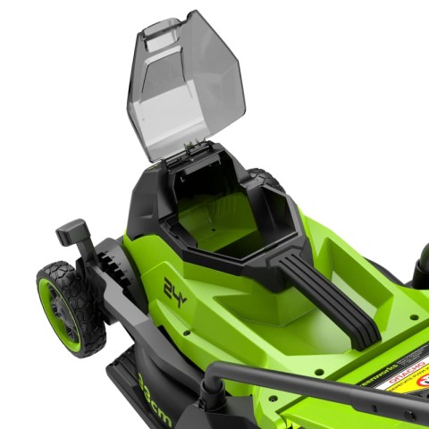 Газонокосилка аккумуляторная Greenworks GD24LM331, 24V, 33 см, бесщеточная, c 1хАКБ 2Ач (2520607UA)