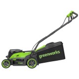 Газонокосилка аккумуляторная Greenworks GD24X2LM361, 2х24V, 36 см, бесщеточная, без АКБ и ЗУ (2520707)
