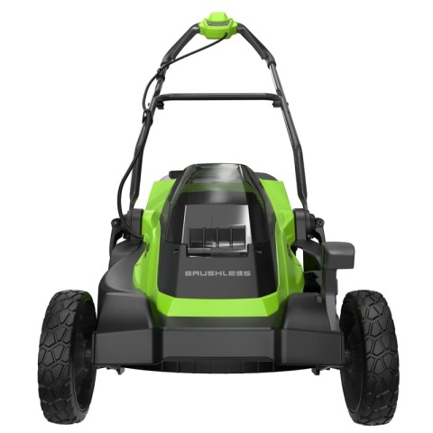 Газонокосилка аккумуляторная Greenworks GD24X2LM361, 2х24V, 36 см, бесщеточная, c 2хАКБ 4Ач и двойным ЗУ (2520707UD)
