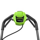 Газонокосилка аккумуляторная Greenworks GD24X2LM361, 2х24V, 36 см, бесщеточная, c 2хАКБ 4Ач и двойным ЗУ (2520707UD)