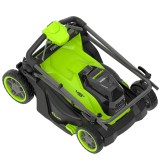 Газонокосилка аккумуляторная Greenworks GD24X2LM411, 2х24V, 41 см, бесщеточная, без АКБ и ЗУ (2520907)