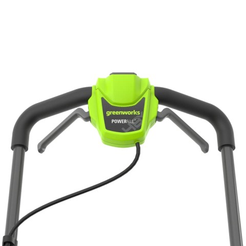 Газонокосилка аккумуляторная Greenworks GD24X2LM411, 2х24V, 41 см, бесщеточная, c 2хАКБ 4Ач и двойным ЗУ (2520907UD)
