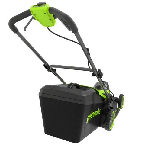 Газонокосилка аккумуляторная Greenworks GD24X2LM411, 2х24V, 41 см, бесщеточная, c 2хАКБ 4Ач и двойным ЗУ (2520907UD)
