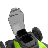 Газонокосилка аккумуляторная Greenworks GD24X2LM411, 2х24V, 41 см, бесщеточная, c 2хАКБ 4Ач и двойным ЗУ (2520907UD)