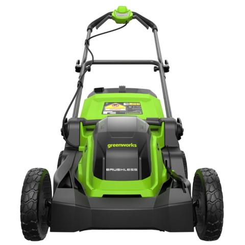 Газонокосилка аккумуляторная Greenworks GD40LM411, 40V, бесщеточная, 41 см, c 1хАКБ 4Ач и ЗУ (2521007UB)