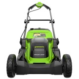 Газонокосилка аккумуляторная Greenworks GD40LM411, 40V, бесщеточная, 41 см, без АКБ и ЗУ (2521007)