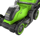 Газонокосилка аккумуляторная Greenworks GD40LM411, 40V, бесщеточная, 41 см, без АКБ и ЗУ (2521007)
