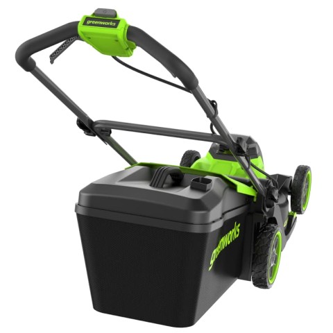 Газонокосилка аккумуляторная Greenworks GD40LM411, 40V, бесщеточная, 41 см, c 1хАКБ 4Ач и ЗУ (2521007UB)