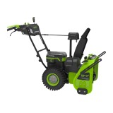 Снегоуборщик аккумуляторный Greenworks, 82V, 61 см, самоходный, бесщеточный, c 3 АКБ 8Ач и двойным ЗУ, Арт. 2602807U3C
