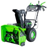 Снегоуборщик аккумуляторный Greenworks, 82V, 61 см, самоходный, бесщеточный, c 3 АКБ 5Ач и двойным ЗУ, Арт. 2602807U3B
