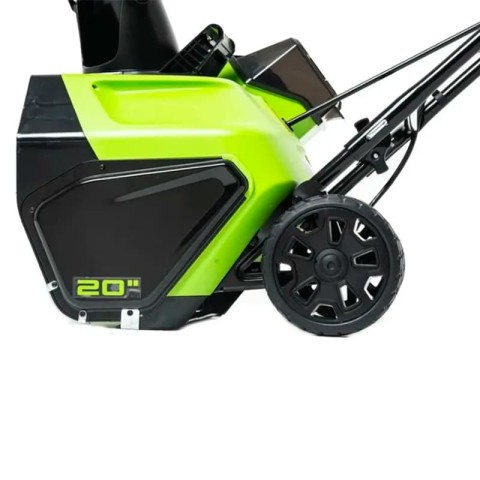 Снегоуборщик аккумуляторный Greenworks Арт. 2602907UB, 60V, 51 см, бесщеточный, c 1хАКБ 4АЧ и ЗУ