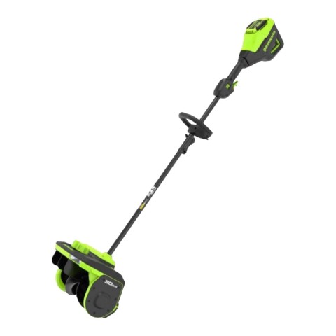 Снегоуборщик аккумуляторный Greenworks Арт. 2603207, 60V, 30 см, с регулируемым направлением выброса, бесщеточный, без АКБ и ЗУ