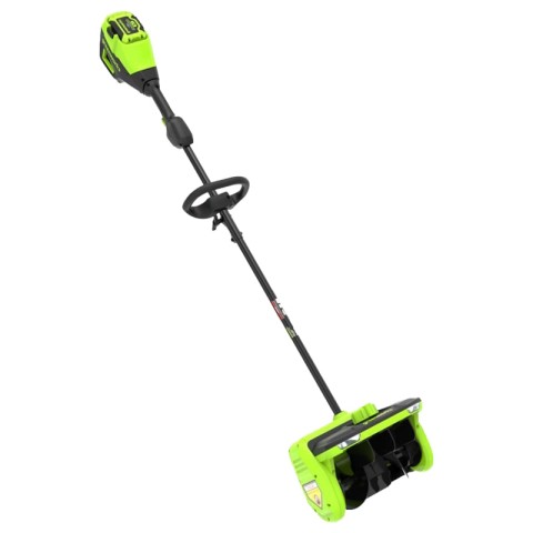 Снегоуборщик аккумуляторный Greenworks Арт. 2603207, 60V, 30 см, с регулируемым направлением выброса, бесщеточный, без АКБ и ЗУ