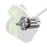 Снегоуборщик аккумуляторный Greenworks Арт. 2603207UG, 60V, 30 см, с регулируемым направлением выброса, бесщеточный, c 1хАКБ 5Ач и ЗУ