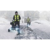 Снегоуборщик аккумуляторный Greenworks Арт. 2603307UB, 82V, 56 см, бесщеточный, c АКБ 5АЧ и ЗУ