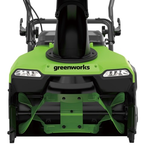Снегоуборщик аккумуляторный Greenworks Арт. 2603407UB, 40V, 51 см, бесщеточный, с 1хАКБ 4 Ач и ЗУ