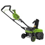 Снегоуборщик аккумуляторный Greenworks Арт. 2603407UB, 40V, 51 см, бесщеточный, с 1хАКБ 4 Ач и ЗУ
