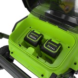 Снегоуборщик аккумуляторный Greenworks Арт. 2603407, 40V, 51 см, бесщеточный, без АКБ и ЗУ