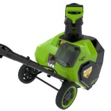 Снегоуборщик аккумуляторный Greenworks Арт. 2603607UG, 40V, 40 см, с 1хАКБ 5 Ач и ЗУ