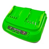Быстрое зарядное устройство для 2-х аккумуляторов Greenworks Арт. 2938807, 40V