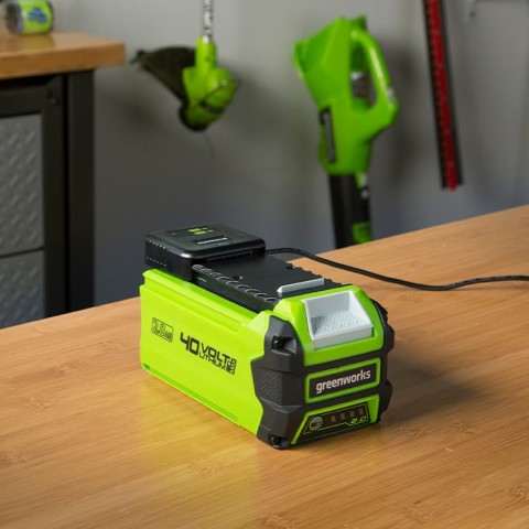 Аккумулятор с USB разъемом Greenworks Арт. 2939407, 40V, 2 Ач