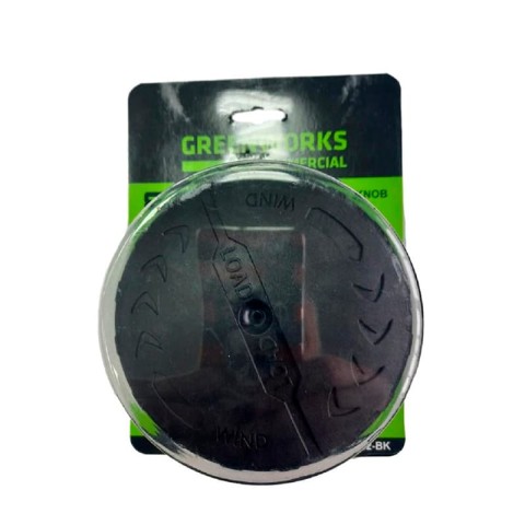 Катушка триммерная c леской, крышкой и пружиной для триммеров Greenworks 82V, Арт, 2949807