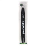 Шина для  цепной пилы Greenworks, 220V, 45 см, Арт. 29777
