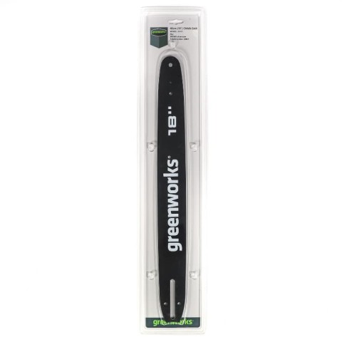 Шина для  цепной пилы Greenworks, 220V, 45 см, Арт. 29777
