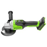 Угловая шлифовальная машина, аккумуляторная Greenworks Арт. 3200207UA, 24V, бесщеточная, c 1хАКБ 2 Ач и ЗУ в сумке