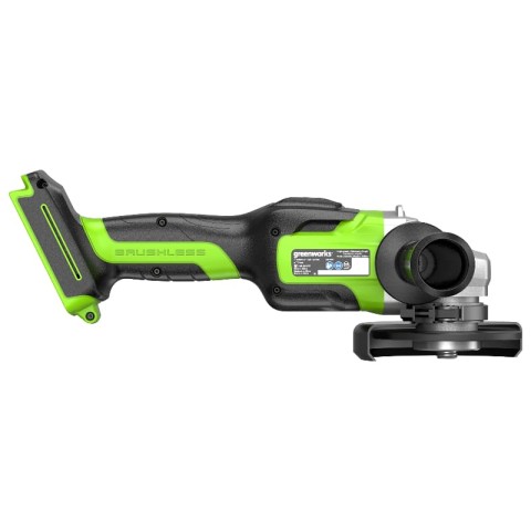 Угловая шлифовальная машина, аккумуляторная Greenworks Арт. 3200207UA, 24V, бесщеточная, c 1хАКБ 2 Ач и ЗУ в сумке