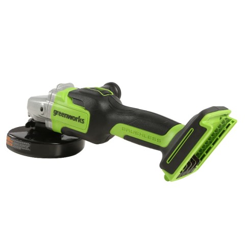 Угловая шлифовальная машина, аккумуляторная Greenworks Арт. 3200207, 24V, бесщеточная, без АКБ и ЗУ
