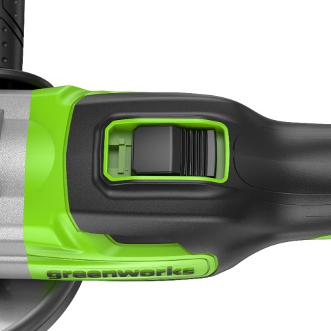 Угловая шлифовальная машина, аккумуляторная Greenworks Арт. 3200207, 24V, бесщеточная, без АКБ и ЗУ