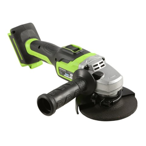 Угловая шлифовальная машина, аккумуляторная Greenworks Арт. 3200207UA, 24V, бесщеточная, c 1хАКБ 2 Ач и ЗУ в сумке