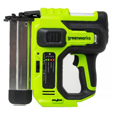Нейлер аккумуляторный Greenworks, Арт. 3400707, 24V, без АКБ и ЗУ