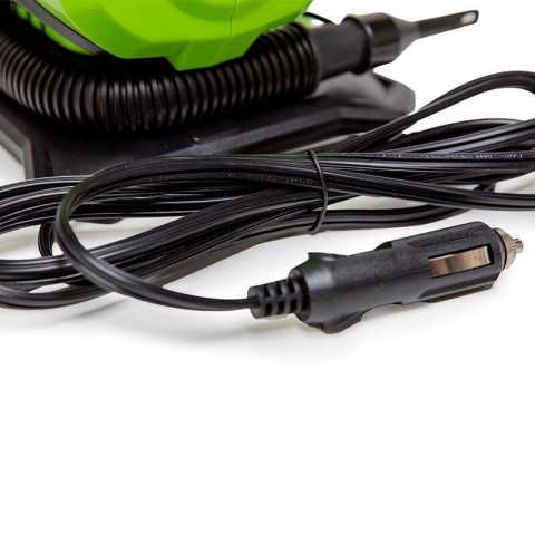 Компрессор автомобильный аккумуляторный Greenworks Арт. 3400807, 24V / 12V (от сети автомобиля), без АКБ и ЗУ
