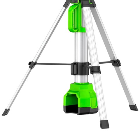 Мачта  светодиодная осветительная 2-в-1 аккумуляторная Greenworks, Арт. 3401107, 24V, без АКБ и ЗУ