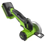 Углошлифовальная машина аккумуляторная Greenworks, Арт. 3402007, 24V, бесщеточная,76 мм, без АКБ и ЗУ