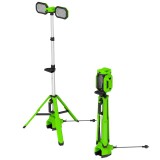 Мачта осветительная аккумуляторная Greenworks, Арт. 3503207, 24V /110-240V, 3000 лм, без АКБ и ЗУ