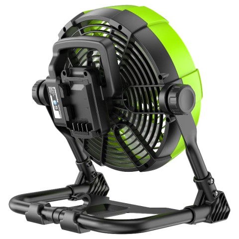 Вентилятор с гибридным питанием Grenworks Арт. 3503407, 24V /110-240V, 25,4 см, 14,2 м3/мин, без АКБ и ЗУ