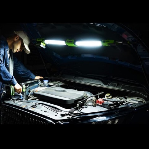 Подкапотный LED-прожектор аккумуляторный Greenworks Арт. 3503607, 24V, 1200 Лм, без АКБ и ЗУ